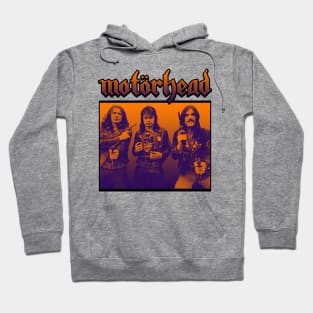 Motorhead Gradient Orange Hoodie